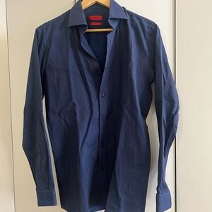 HUGO BOSS Men’s Navy “Modern Fit” Shirt